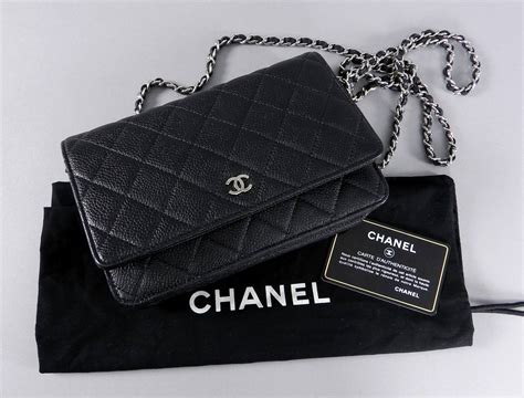 chanel classic wallet on chain in cavair leather|Wallets on Chain .